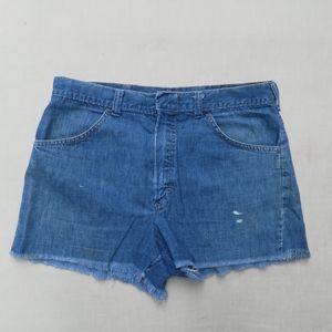 Vintage Denim Mr. Leggs Cut Off Jeans Shorts